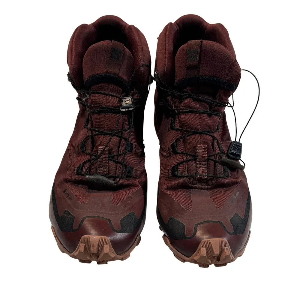 Salomon Men's Burgundy Brown Trail Running Boots